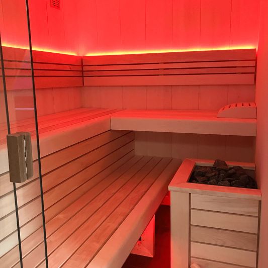 5 Meter bunter LED Streifen IP65/67 12V oder 24V - Farbe Rot - 120 Leds p/m