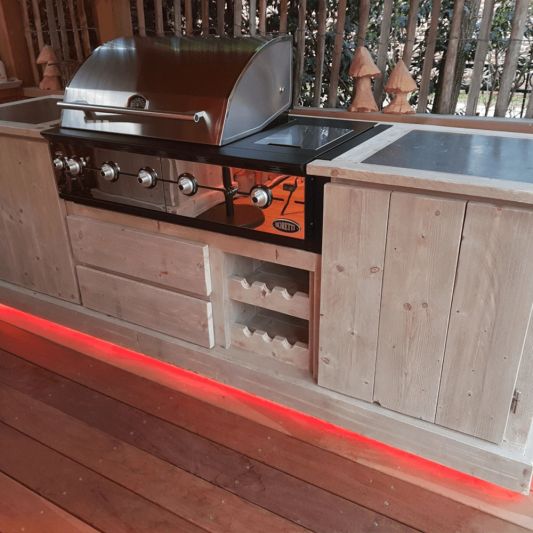 5 Meter bunter LED Streifen IP65/67 12V oder 24V - Farbe Rot - 120 Leds p/m