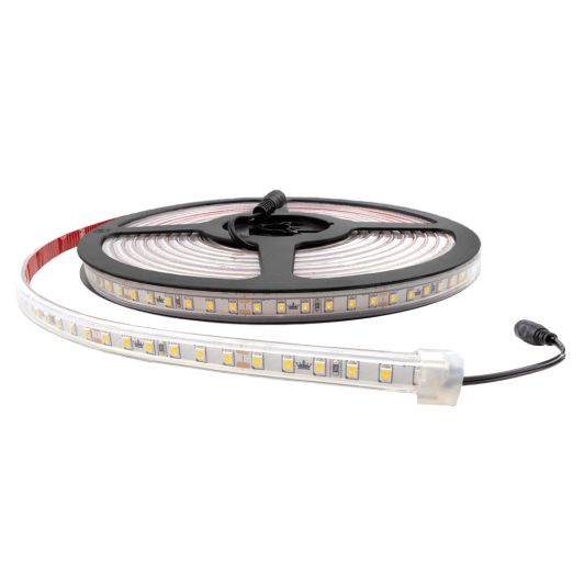 5 Meter LED Streifen IP65/67 12V oder 24V - Extra warmweiß 2400K - 120 Leds p/m