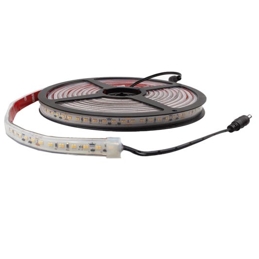 5 Meter LED Streifen IP65/67 24V - dimmbar bis warm - 224 Leds p/m