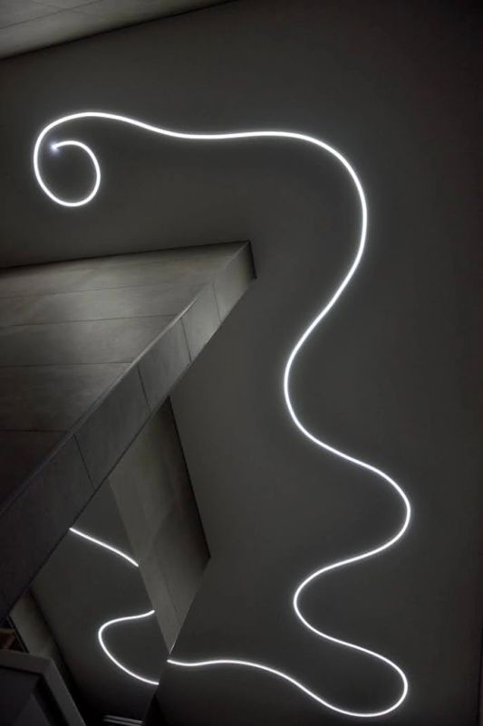 5 Meter Neon LED Flex Dual White Midi Top View - Einzelner Streifen