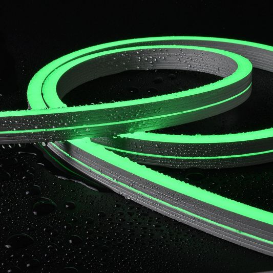 5 Meter RGB Neon LED Flex Midi gerade - komplettes Set Neon Beleuchtung