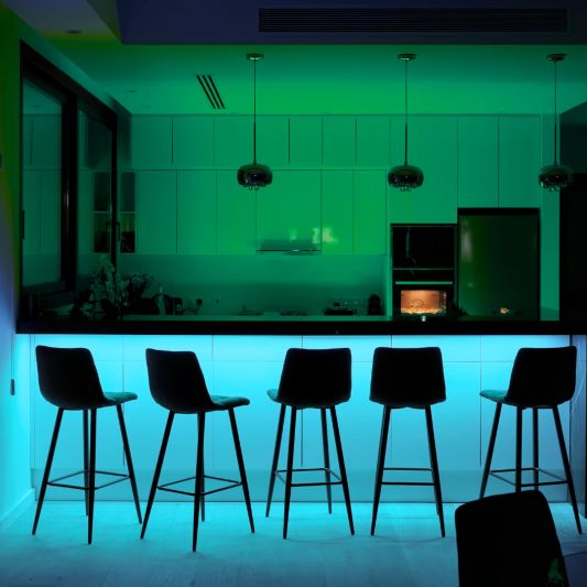 5 Meter RGBWW LED Streifen Basic mit 36 leds p/m - Komplettes Set