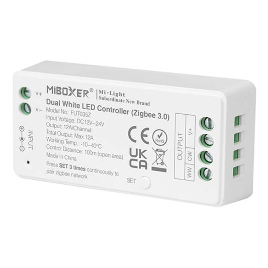 6 Meter komplettes Set Dual White LED Streifen mit Zigbee Steuerung