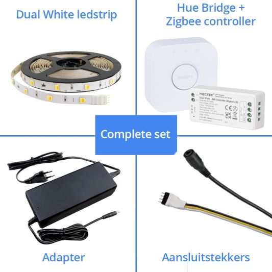 6 Meter Dual White Strip Zigbee - Starter -Set