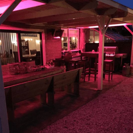 6 Meter RGB LED Streifen für Außen komplettes Set