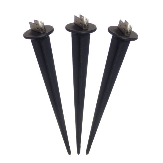 6 Meter RGB Neon Flex Midi gerade - komplettes Set Neon Beleuchtung mit Erdspieß