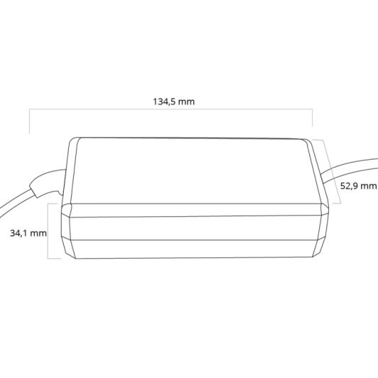 60 Watt - 12V / 5A Adapter für LED Streifen