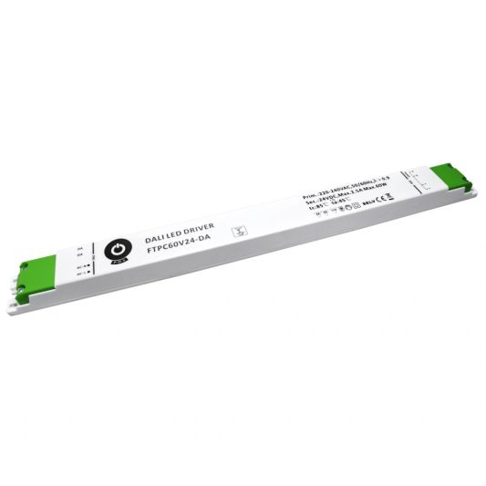60W - 24V Professioneller kompakter dimmbarer LED Treiber für Dali Dimmer