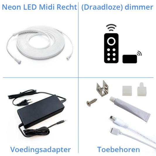 7,5 Meter LED Flex Dual White Midi gerade - komplettes Set Beleuchtung