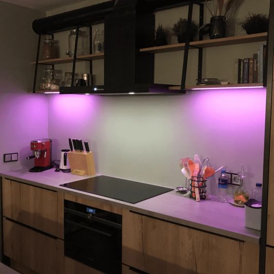 7 Meter RGBWW LED Streifen Premium met 420 LEDs - Loser Streifen