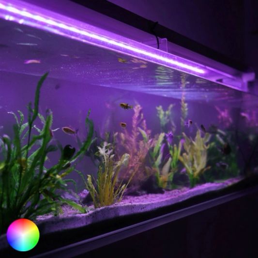 70 bis 100 cm - RGB Aquarium LED Streifen