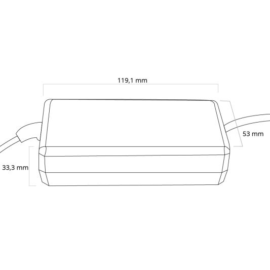 72 Watt - 24V / 3A Adapter für LED Streifen