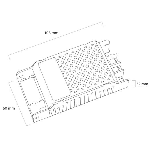 72W - 24V / 3A professionelle Stromversorgung Slim Line für LED Streifen