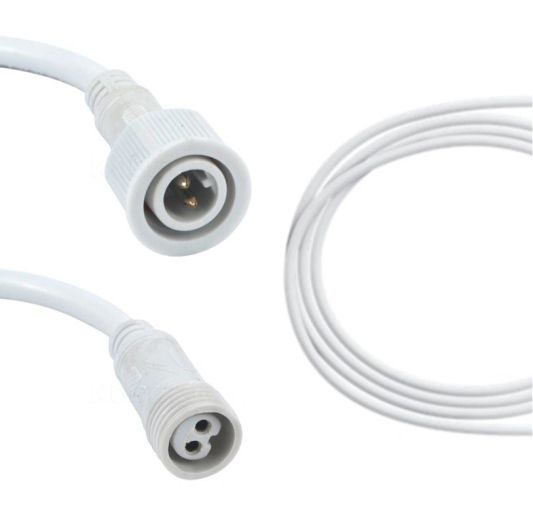 300 cm wasserdichtes Verlängerungskabel einfarbig