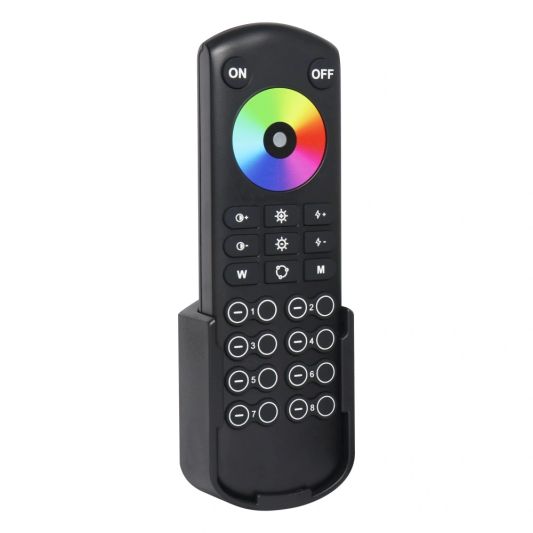 8-Zonen RF Touch Fernbedienung – 150 Meter Reichweite - inkl. Controller