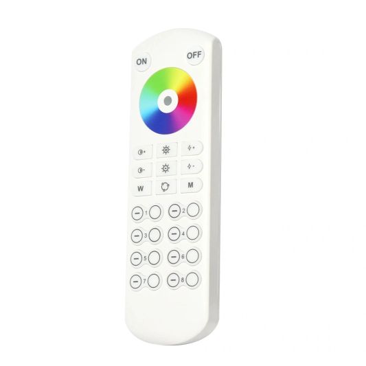 8-Zonen RF Touch Fernbedienung für alle Farben LED Streifen - mit Steuerung