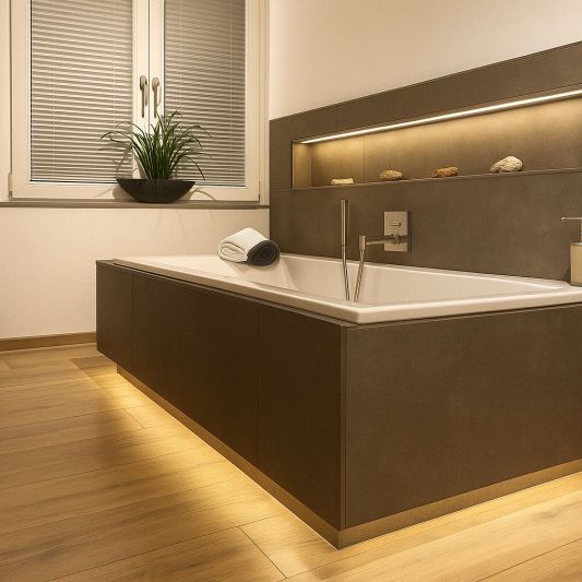 Badewannen Beleuchtung LED Streifen Set 2 Meter