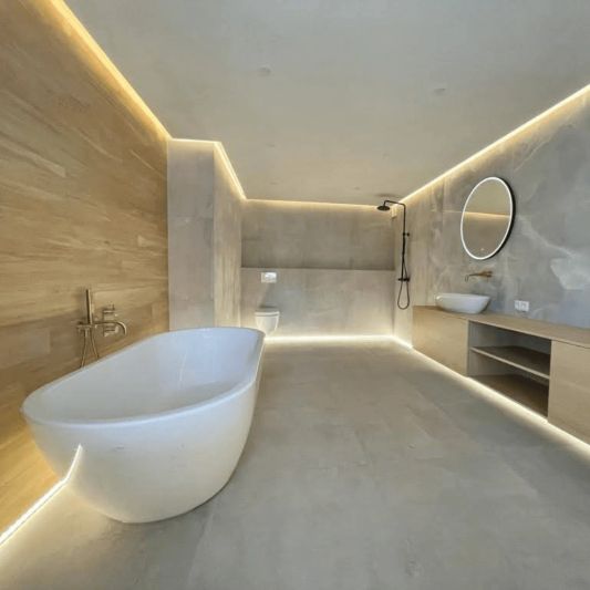 Badezimmer Deckenbeleuchtung Set 10 Meter