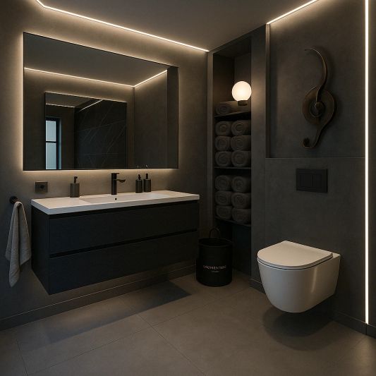 Badezimmer Deckenbeleuchtung Set 4 Meter