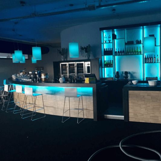 Barbeleuchtung 3 Meter