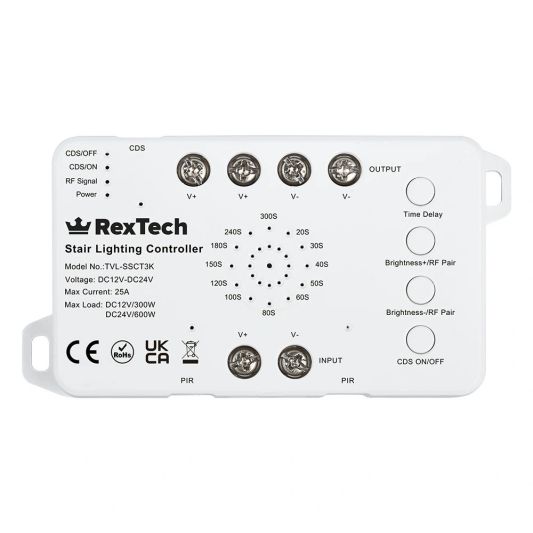 Treppenbeleuchtung Sensor Set mit Zigbee Controller