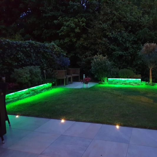 Bordsteinbeleuchtung - 4 Meter