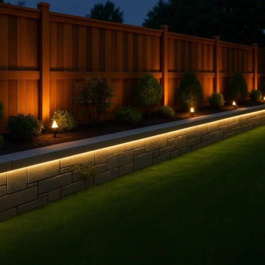 Bordsteinbeleuchtung - 4 Meter