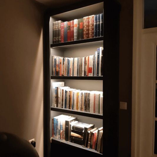 Bücherregal LED Streifen Set 2 Meter