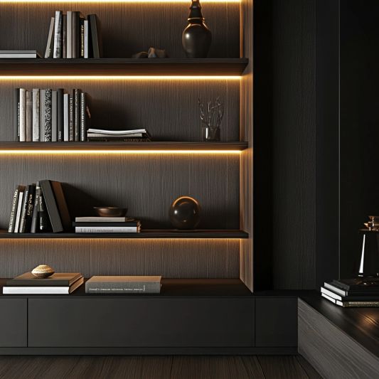 Bücherregal LED Streifen Set 3 Meter