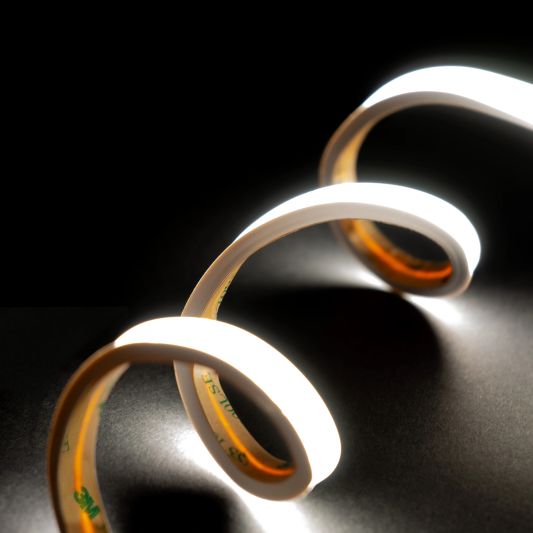 COB Neon inklusive Profil – überall kürzbar – Hellweiß loser Streifen – 4m