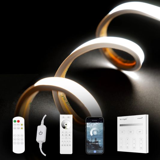 COB Neon inklusive Profil – überall kürzbar – Hellweiß Set – 10m