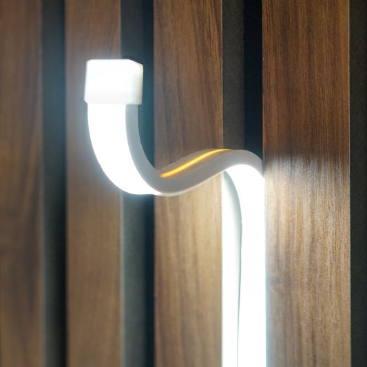 COB Neon inklusive Profil - überall kürzbar - Hellweiß Set - 1m