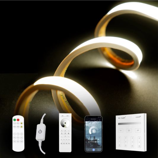 COB Neon inklusive Profil - Überall kürzbar - Warmweiß Set - 4m