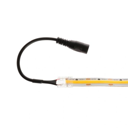 COB Verbidungsstück mit Stecker - Einfarbig- 10mm