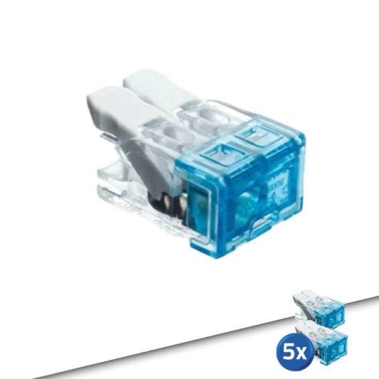 Connector 2-weg Verbindungsklemme Set 5 Stück