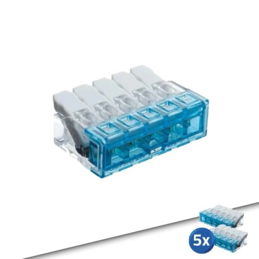 Connector 5-weg Verbindungsklemme Set 5 Stück