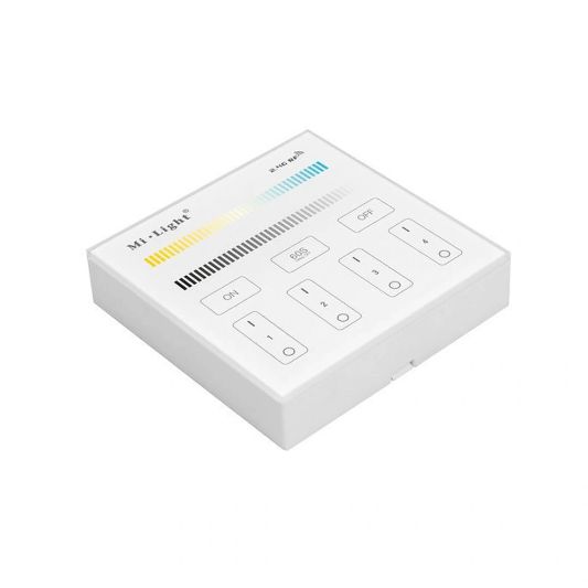 Dual White 4-zone Touch Panel op batterij met controller