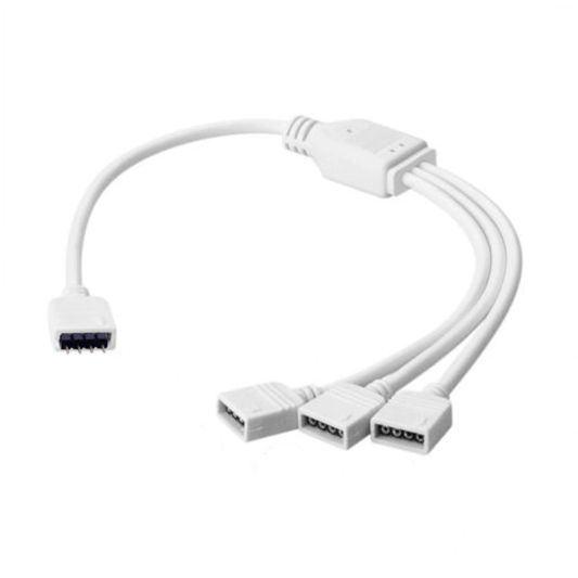 Dual White Splitter Kabel in 3 Teilen
