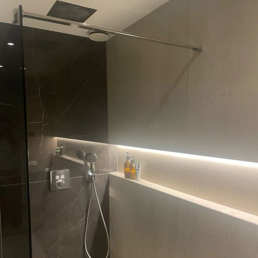 Dusche LED Streifen Set 4 Meter