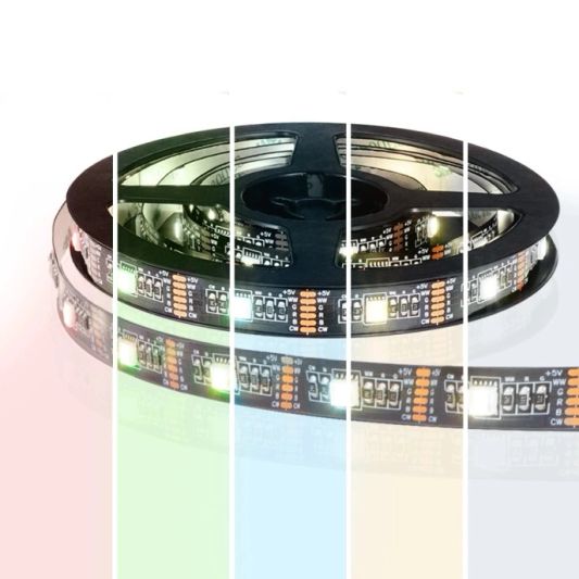 Einzelner USB LED Streifen RGBWW