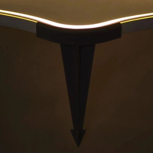 Erdspieß für Neon LED Streifen – Eckig