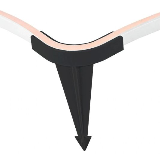 Erdspieß für Neon LED Streifen – Eckig