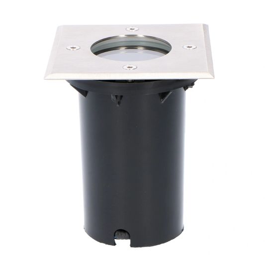 Einbau Bodenstrahler für draußen mit Zigbee GU10 Strahler- Gerade