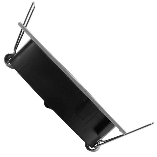 Schwenkbare Spotarmatur quadratisch - Edelstahl - Geeignet für GU10/MR16.