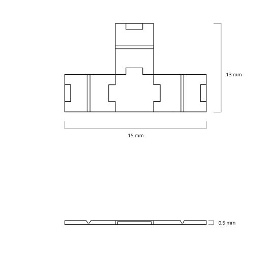 Verbindungsstück Gabelung RGB löten nicht notwendig