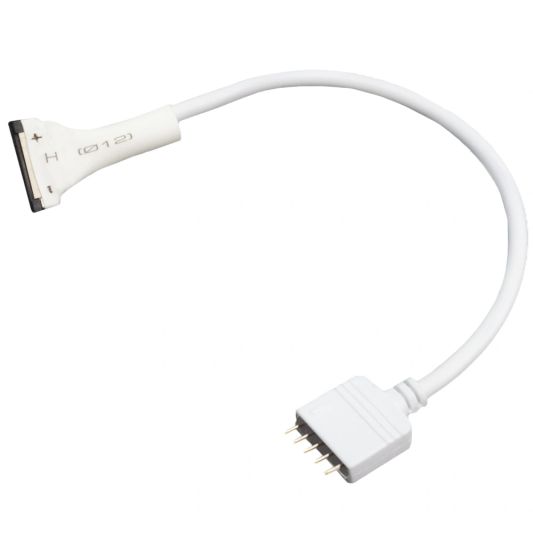 Verbindungsstück Stecker mit 15cm RGBW Kabel
