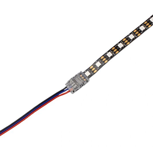 Verbindungsstück zwischen Leiste und Kabel - WS2812b und WS2811 - kein Löten erforderlich