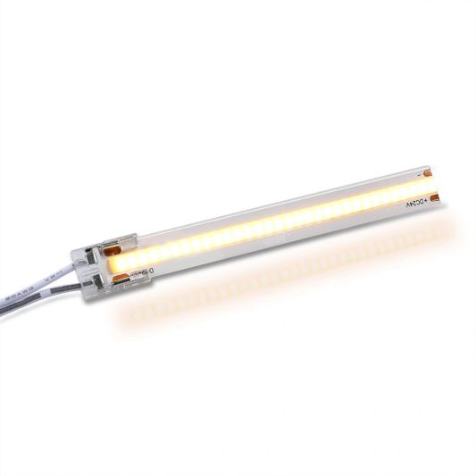 Verbindungsstück zwischen zwei Leisten - COB Premium LED Leiste 10 mm breit - kein Löten erforderlich