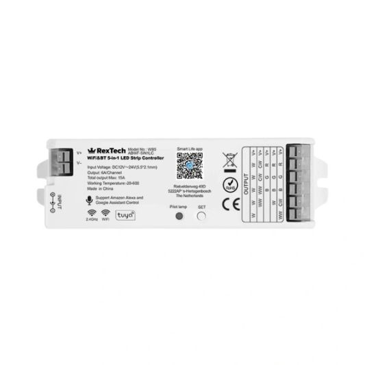 LED Streifen Controller mit eingebautem WLAN Modul - Geeignet für alle Arten von LED Streifen